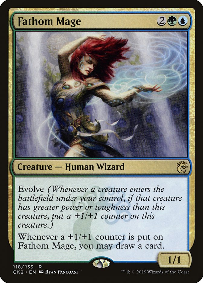 Fathom Mage [Ravnica Allegiance Guild Kit] | Exor Games Summserside