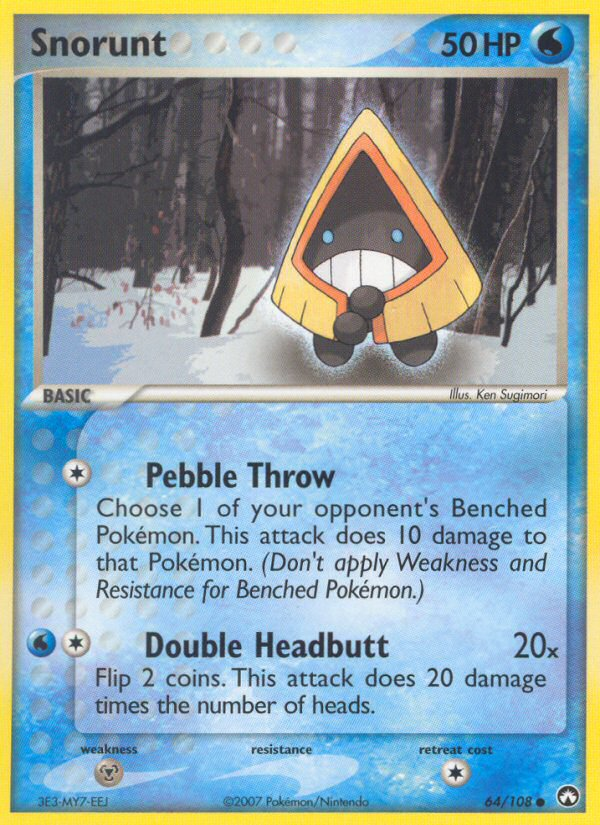 Snorunt (64/108) [EX: Power Keepers] | Exor Games Summserside