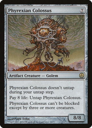 Phyrexian Colossus [Duel Decks: Phyrexia vs. the Coalition] | Exor Games Summserside