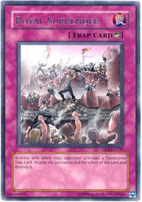 Royal Surrender [DR3-EN239] Rare | Exor Games Summserside