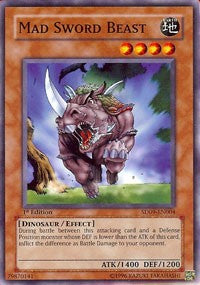 Mad Sword Beast [SD09-EN004] Common | Exor Games Summserside