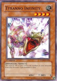 Tyranno Infinity [SD09-EN009] Common | Exor Games Summserside