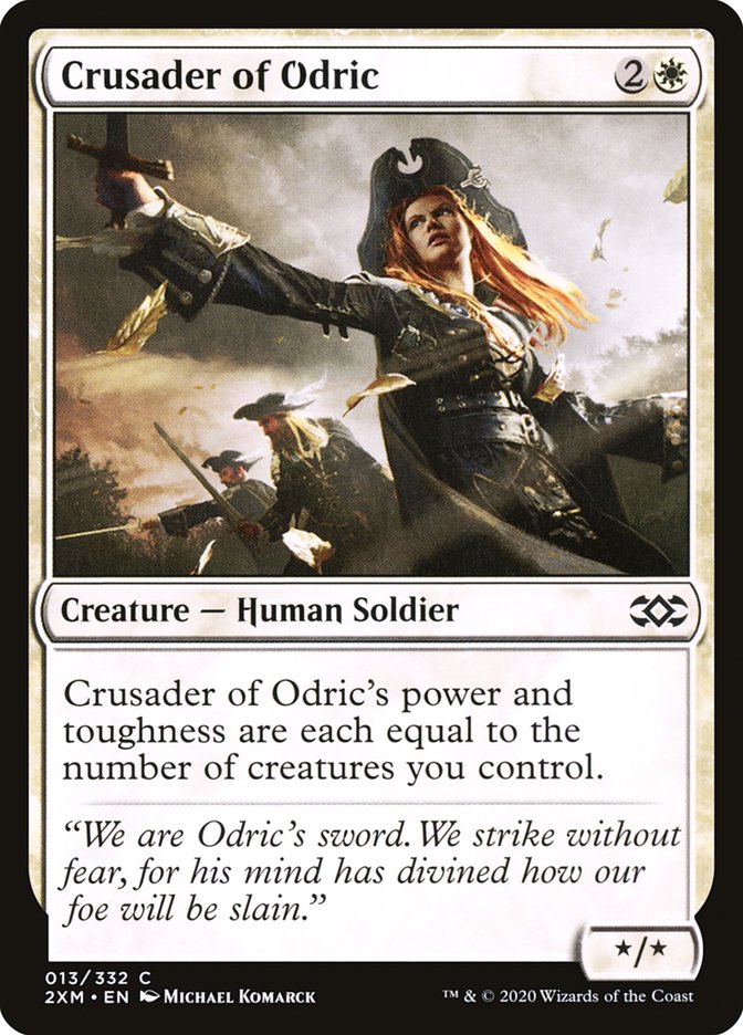 Crusader of Odric [Double Masters] | Exor Games Summserside