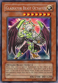 Gladiator Beast Octavius [GLAS-EN000] Secret Rare | Exor Games Summserside