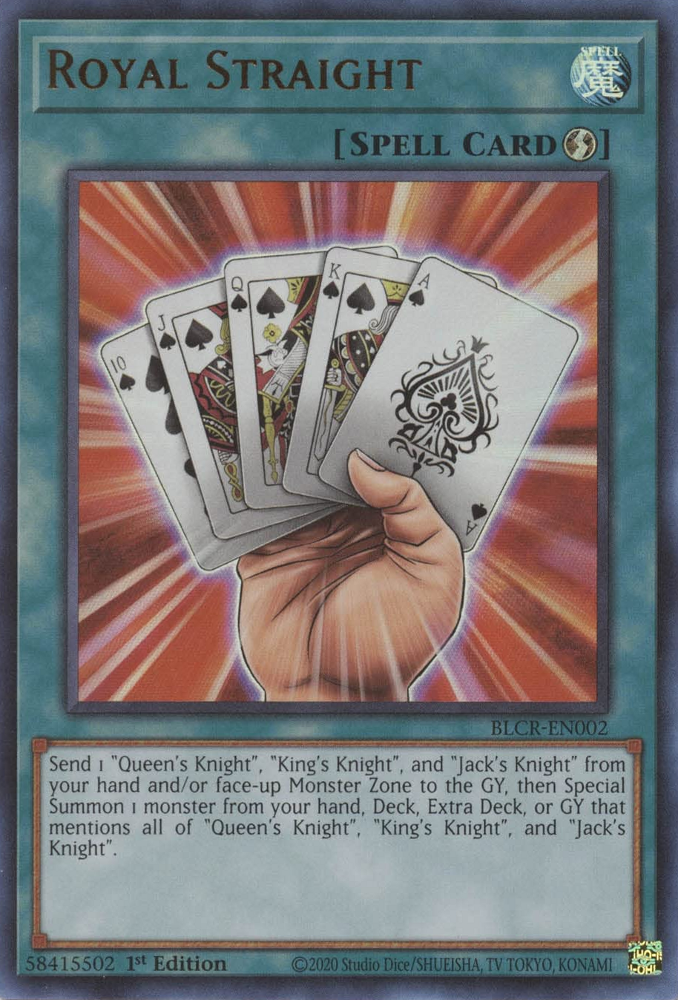 Royal Straight [BLCR-EN002] Ultra Rare | Exor Games Summserside