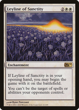 Leyline of Sanctity [Magic 2011] | Exor Games Summserside