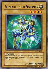 Elemental HERO Sparkman [YSDJ-EN008] Common | Exor Games Summserside