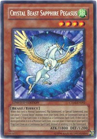 Crystal Beast Sapphire Pegasus [CT04-EN002] Secret Rare | Exor Games Summserside