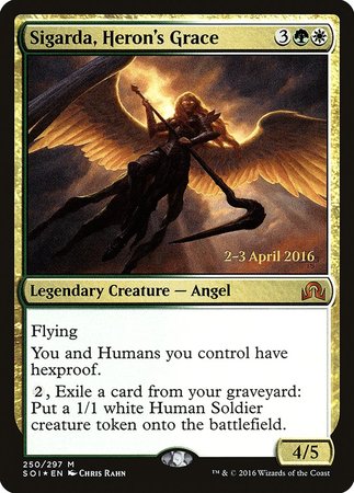 Sigarda, Heron's Grace [Shadows over Innistrad Promos] | Exor Games Summserside