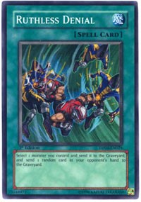 Ruthless Denial [DP04-EN024] Super Rare | Exor Games Summserside