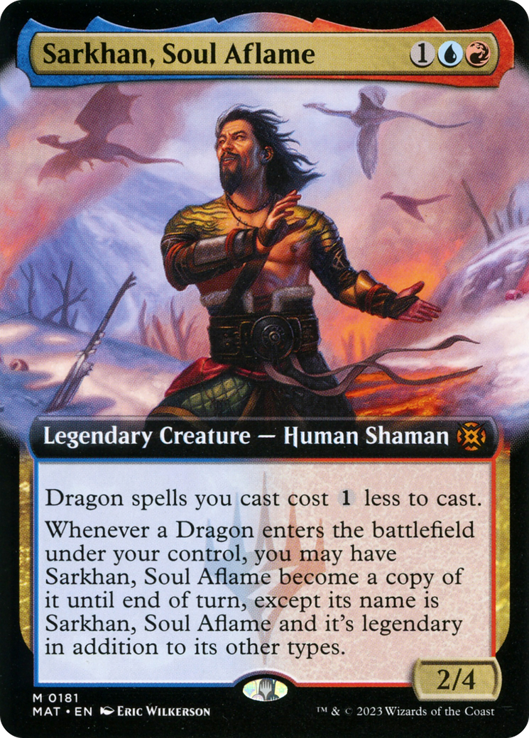 Sarkhan, Soul Aflame (Extended Art) [March of the Machine: The Aftermath] | Exor Games Summserside