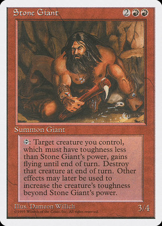 Stone Giant [Fourth Edition] | Exor Games Summserside