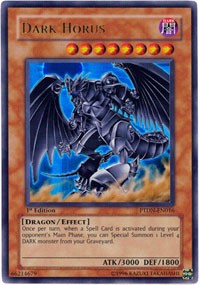 Dark Horus [PTDN-EN016] Ultra Rare | Exor Games Summserside