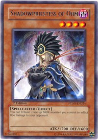 Shadowpriestess of Ohm [PTDN-EN024] Rare | Exor Games Summserside