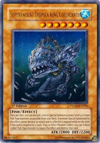 Superancient Deepsea King Coelacanth [PTDN-EN034] Ultra Rare | Exor Games Summserside