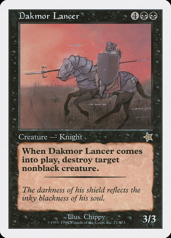 Dakmor Lancer [Starter 1999] | Exor Games Summserside