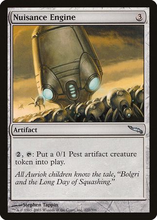 Nuisance Engine [Mirrodin] | Exor Games Summserside