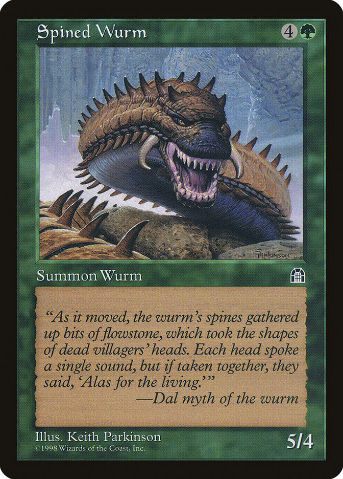 Spined Wurm [Stronghold] | Exor Games Summserside