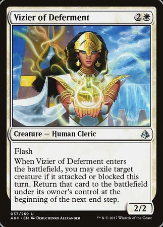 Vizier of Deferment [Amonkhet] | Exor Games Summserside