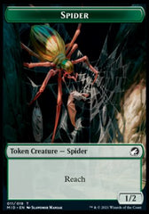 Beast (007) // Spider Double-sided Token [Innistrad: Midnight Hunt Commander] | Exor Games Summserside