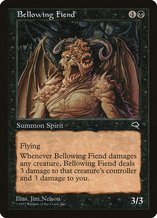 Bellowing Fiend [Tempest] | Exor Games Summserside