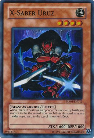 X-Saber Uruz [HA01-EN012] Super Rare | Exor Games Summserside