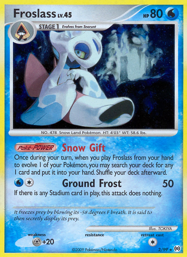 Froslass (2/99) [Platinum: Arceus] | Exor Games Summserside