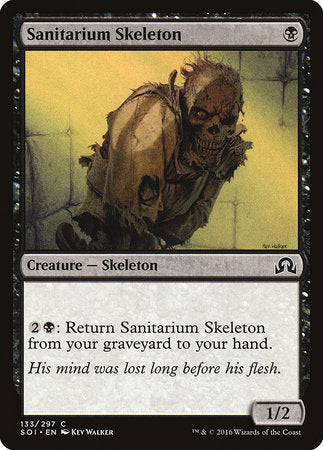 Sanitarium Skeleton [Shadows over Innistrad] | Exor Games Summserside