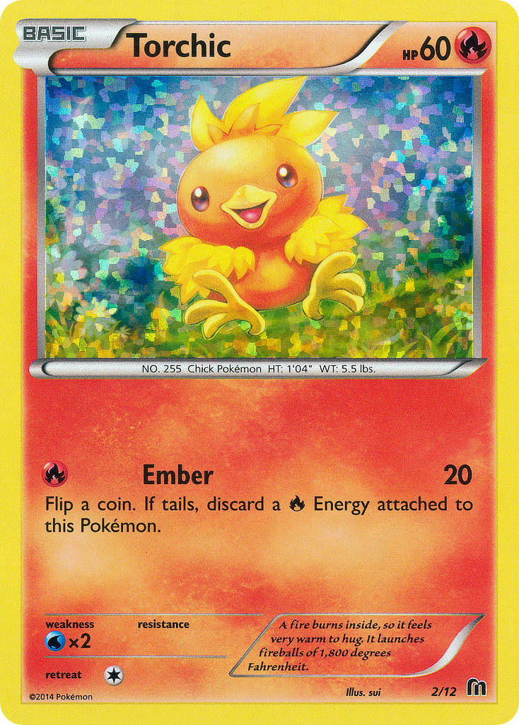 Torchic (2/12) [McDonald's Promos: 2016 Collection] | Exor Games Summserside