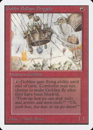 Goblin Balloon Brigade [Unlimited Edition] | Exor Games Summserside