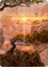 Windswept Heath Art Card [Zendikar Rising Art Series] | Exor Games Summserside