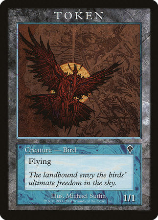 Bird Token (Invasion) [Magic Player Rewards 2001] | Exor Games Summserside