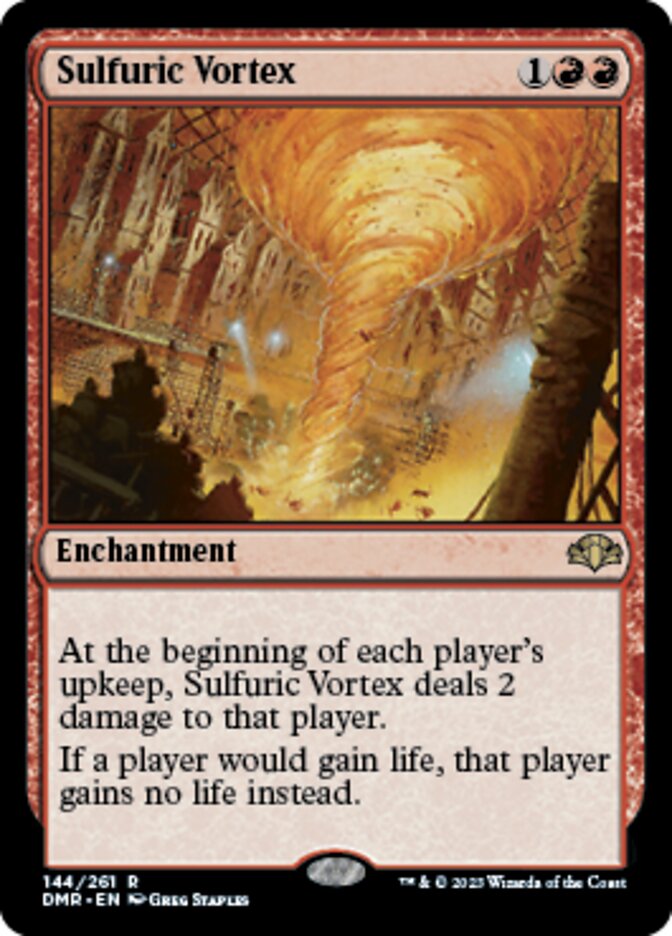 Sulfuric Vortex [Dominaria Remastered] | Exor Games Summserside