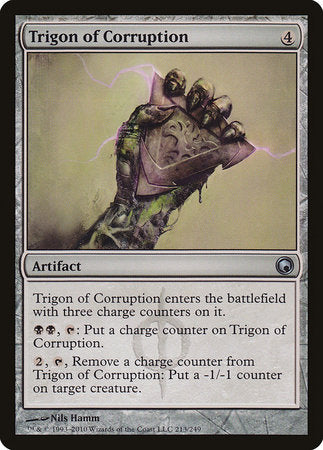 Trigon of Corruption [Scars of Mirrodin] | Exor Games Summserside