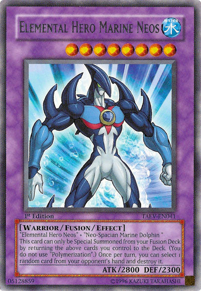 Elemental Hero Marine Neos [TAEV-EN041] Rare | Exor Games Summserside