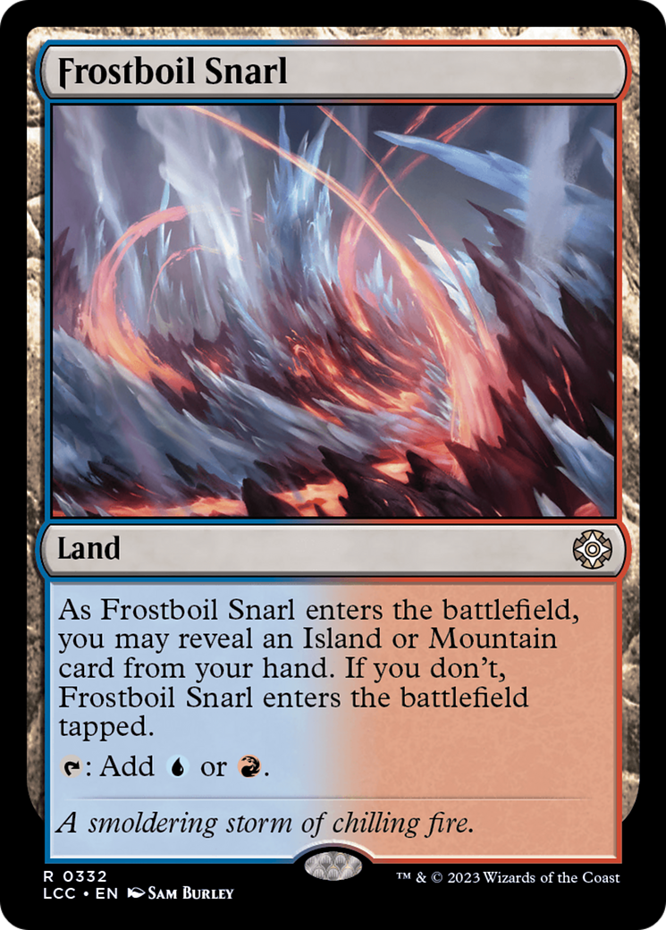 Frostboil Snarl [The Lost Caverns of Ixalan Commander] | Exor Games Summserside