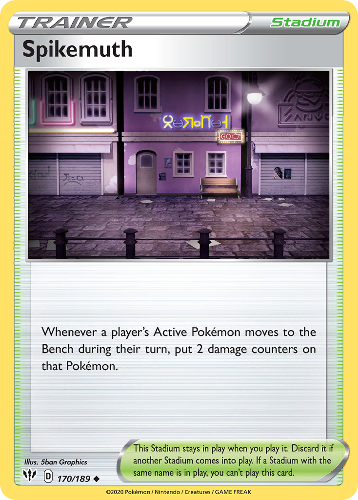 Spikemuth (170/189) [Sword & Shield: Darkness Ablaze] | Exor Games Summserside