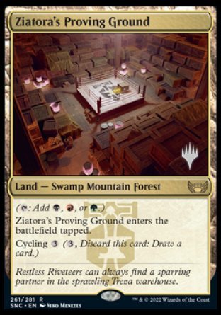 Ziatora's Proving Ground (Promo Pack) [Streets of New Capenna Promos] | Exor Games Summserside