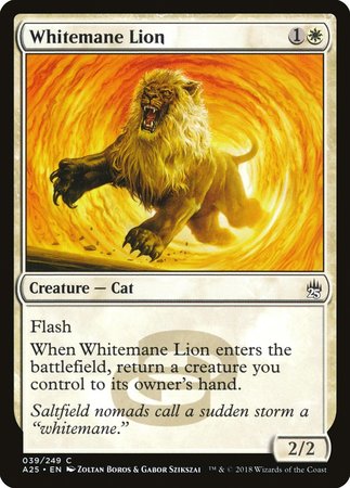 Whitemane Lion [Masters 25] | Exor Games Summserside