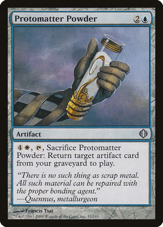 Protomatter Powder [Shards of Alara] | Exor Games Summserside