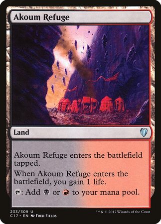 Akoum Refuge [Commander 2017] | Exor Games Summserside