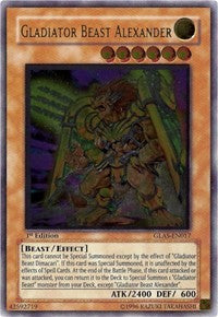 Gladiator Beast Alexander (UTR) [GLAS-EN017] Ultimate Rare | Exor Games Summserside