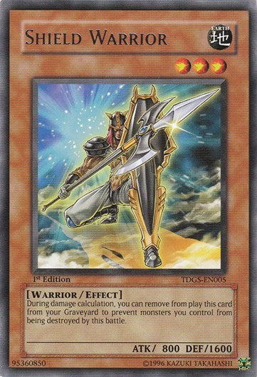 Shield Warrior [TDGS-EN005] Rare | Exor Games Summserside