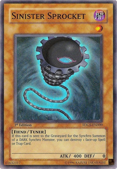 Sinister Sprocket [TDGS-EN009] Super Rare | Exor Games Summserside