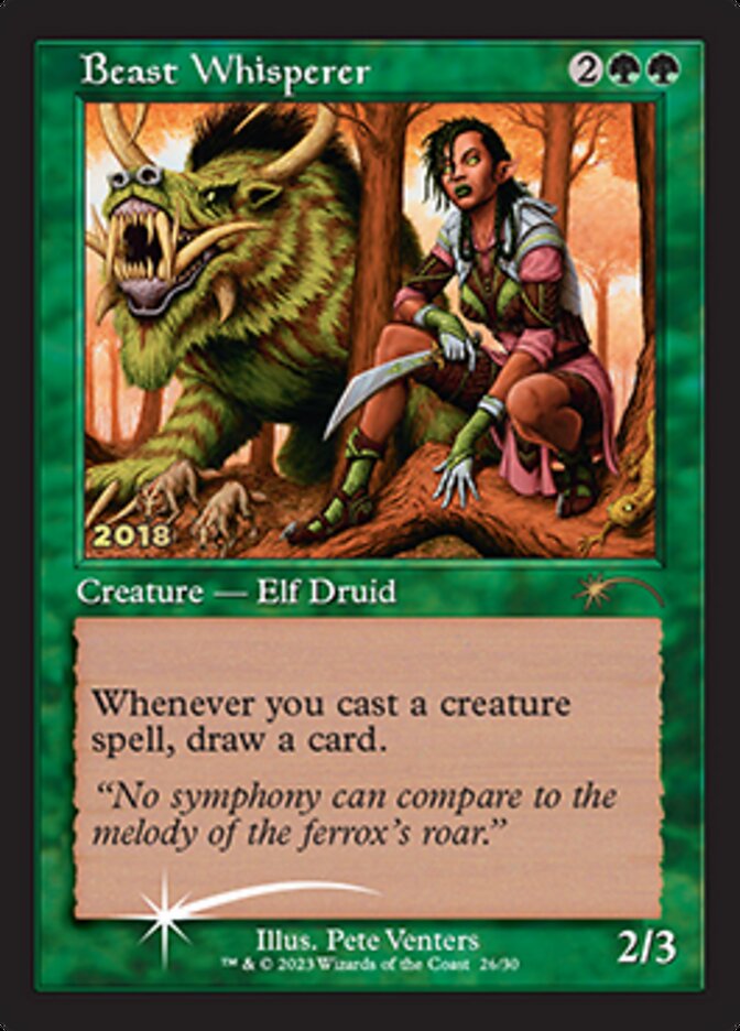 Beast Whisperer [30th Anniversary Promos] | Exor Games Summserside