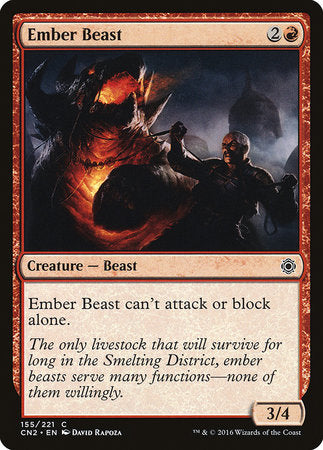 Ember Beast [Conspiracy: Take the Crown] | Exor Games Summserside