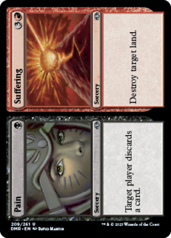 Pain // Suffering [Dominaria Remastered] | Exor Games Summserside