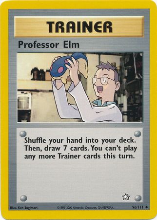 Professor Elm (96/111) [Neo Genesis Unlimited] | Exor Games Summserside