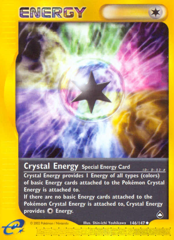 Crystal Energy (146/147) [Aquapolis] | Exor Games Summserside