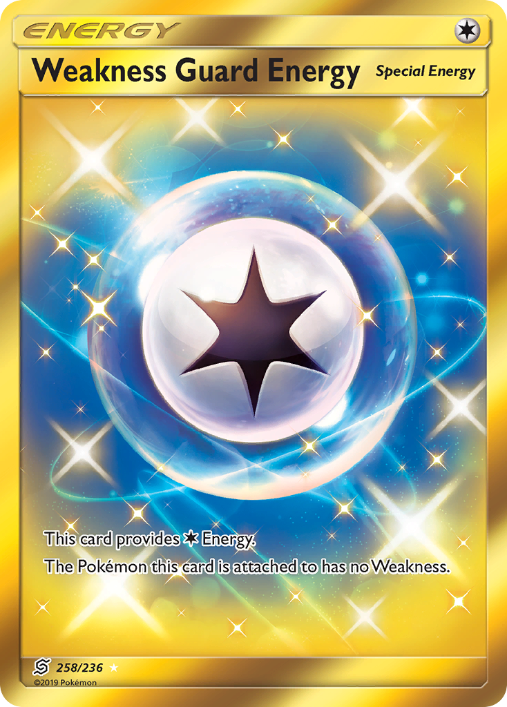 Weakness Guard Energy (258/236) [Sun & Moon: Unified Minds] | Exor Games Summserside